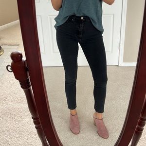 Forever 21 vintage black skinny jeans size 26